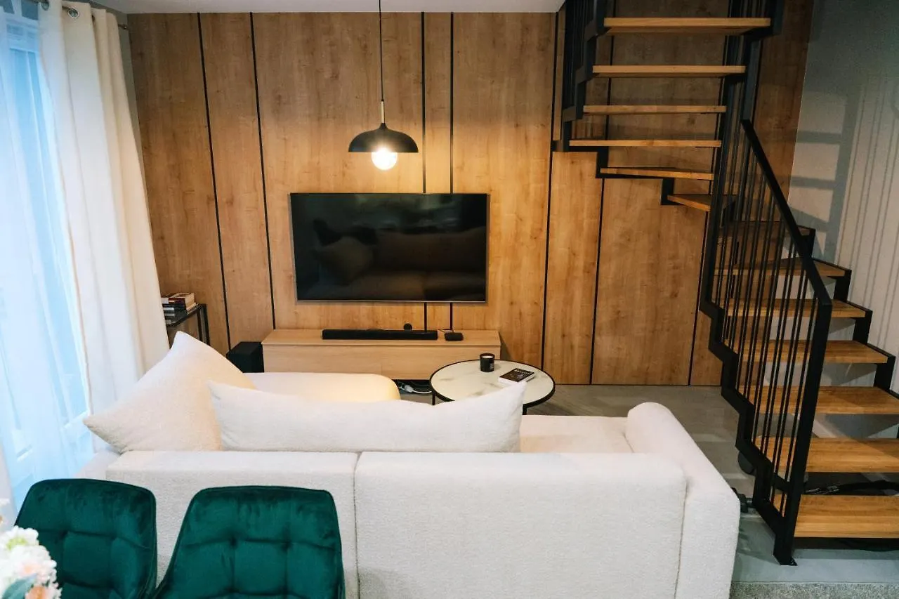 Warsaw Prestige Suites - Two-Level Loft, 72M2, 1000Mbs Internet, Parking, Gym - By Rentujemy بولندا